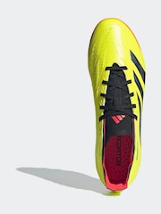 adidas Yellow Football Predator 24 League Low Artificial Grass Adult Boots - Image 7 of 15