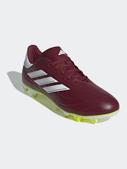 adidas Red/White Football Copa Pure II Club Flexible Ground Adult Boots - Image 17 of 20