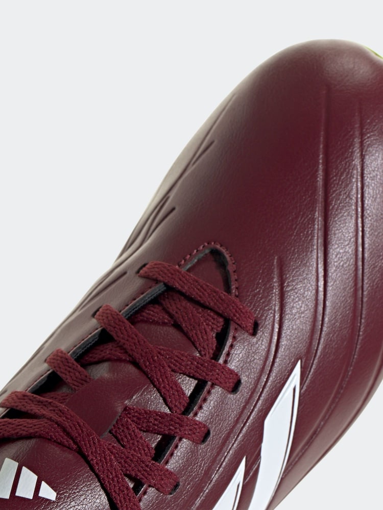 adidas Red/White Football Copa Pure II Club Flexible Ground Adult Boots - Image 20 of 20