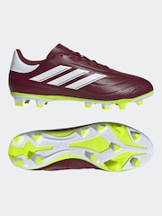 adidas Red/White Football Copa Pure II Club Flexible Ground Adult Boots - Image 5 of 20