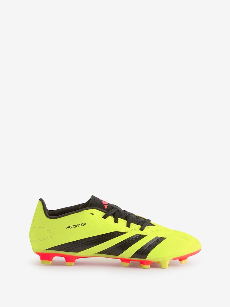 adidas Yellow Predator 24 Club Flexible Ground Boots - Image 1 of 11