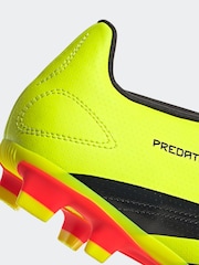 adidas Yellow Predator 24 Club Flexible Ground Boots - Image 10 of 11