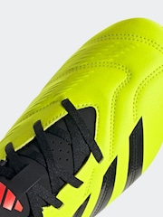 adidas Yellow Predator 24 Club Flexible Ground Boots - Image 11 of 11