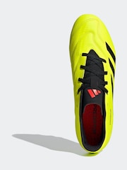 adidas Yellow Predator 24 Club Flexible Ground Boots - Image 7 of 11