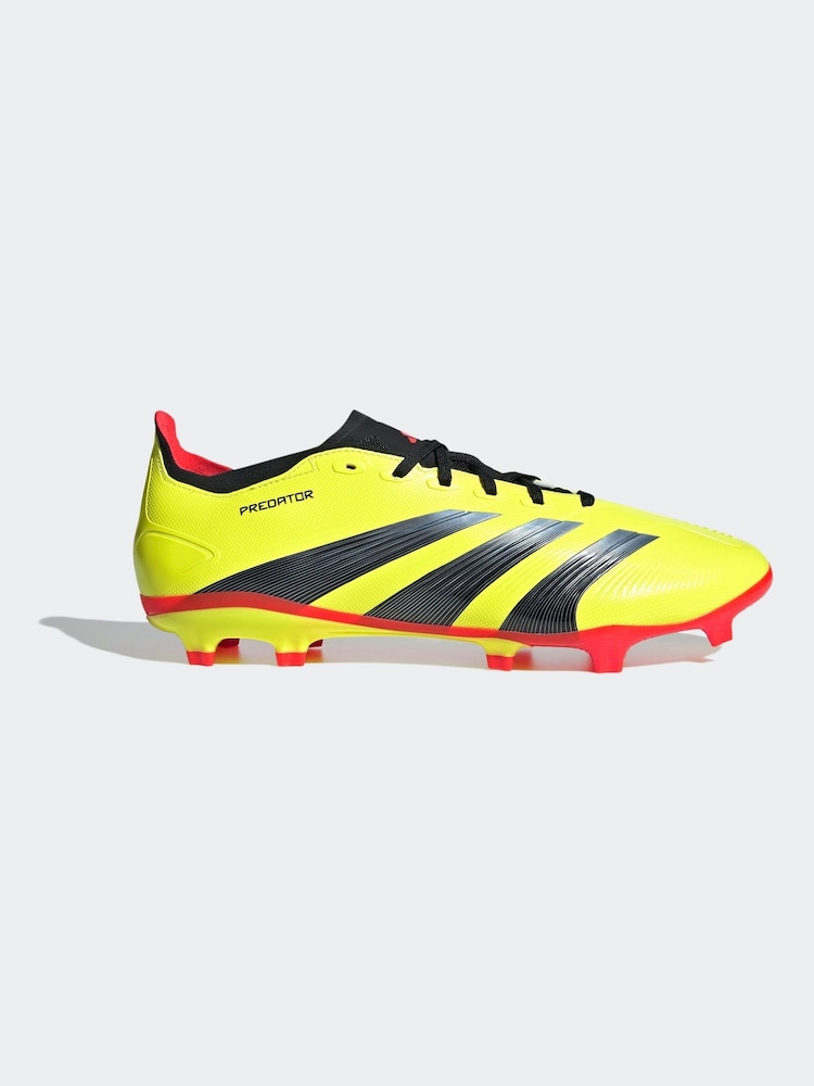 adidas Yellow Predator League Firm Ground Football Boots - Image 1 of 23