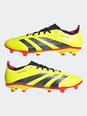 adidas Yellow Predator League Firm Ground Football Boots - Image 12 of 23