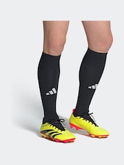 adidas Yellow Predator League Firm Ground Football Boots - Image 23 of 23