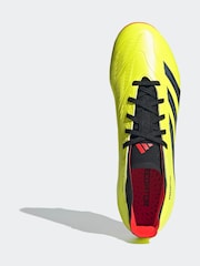 adidas Yellow Predator League Firm Ground Football Boots - Image 8 of 23