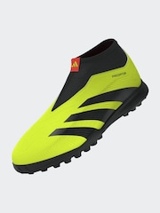 adidas Yellow Football Predator 24 League Laceless Turf Kids Boots - Image 10 of 20