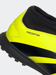 adidas Yellow Football Predator 24 League Laceless Turf Kids Boots - Image 18 of 20