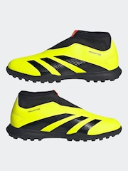adidas Yellow Football Predator 24 League Laceless Turf Kids Boots - Image 19 of 20
