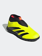 adidas Yellow Football Predator 24 League Laceless Turf Kids Boots - Image 5 of 20
