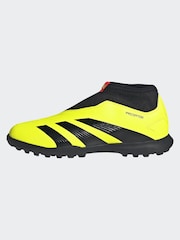 adidas Yellow Football Predator 24 League Laceless Turf Kids Boots - Image 8 of 20