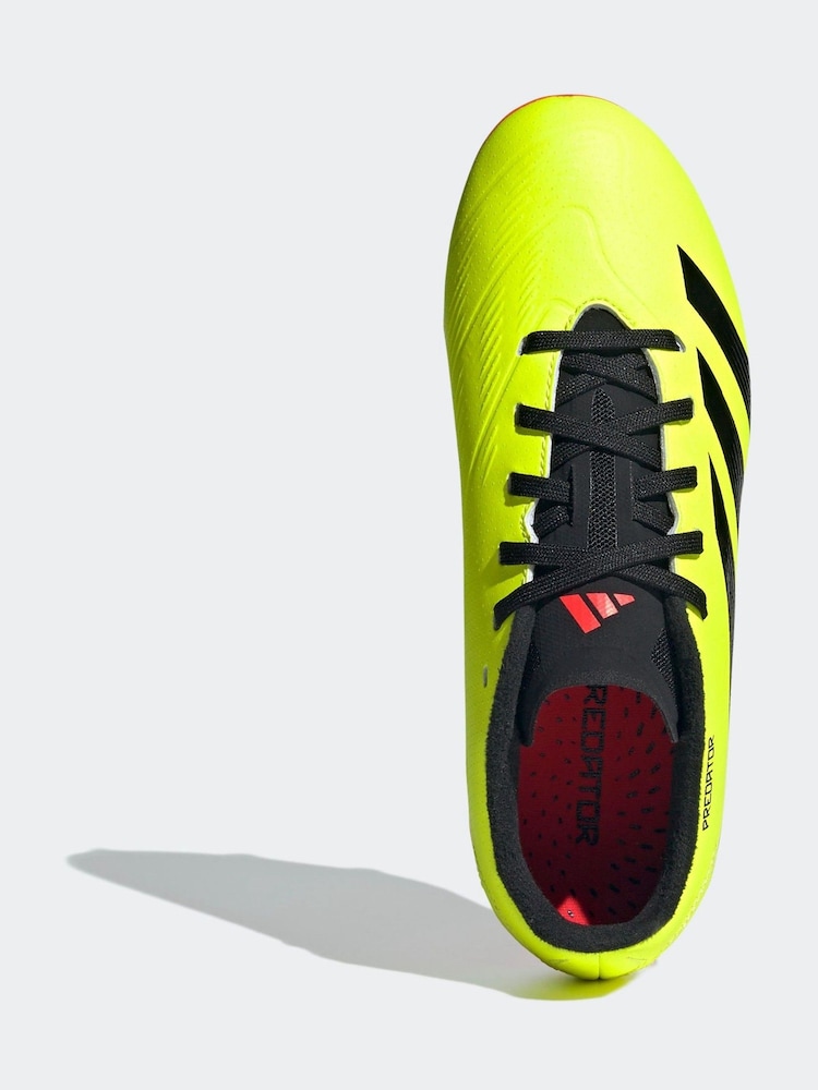 Buy adidas Yellow Predator League Firm Ground Football Boots from