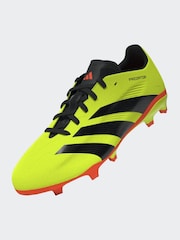 adidas Yellow Predator League Firm Ground Football Boots - Image 8 of 20