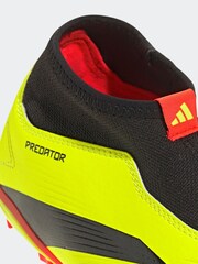 adidas Yellow Football Predator 24 League Laceless Firm Ground Kids Boots - Image 19 of 20