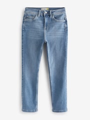 Mid Blue Cropped Slim Jeans - Image 6 of 7