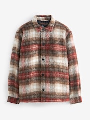 Red EDIT Brushed Shacket - Image 7 of 11