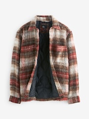 Red EDIT Brushed Shacket - Image 8 of 11