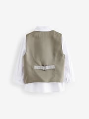 Grey Check Waistcoat Set (3mths-7yrs) - Image 2 of 5