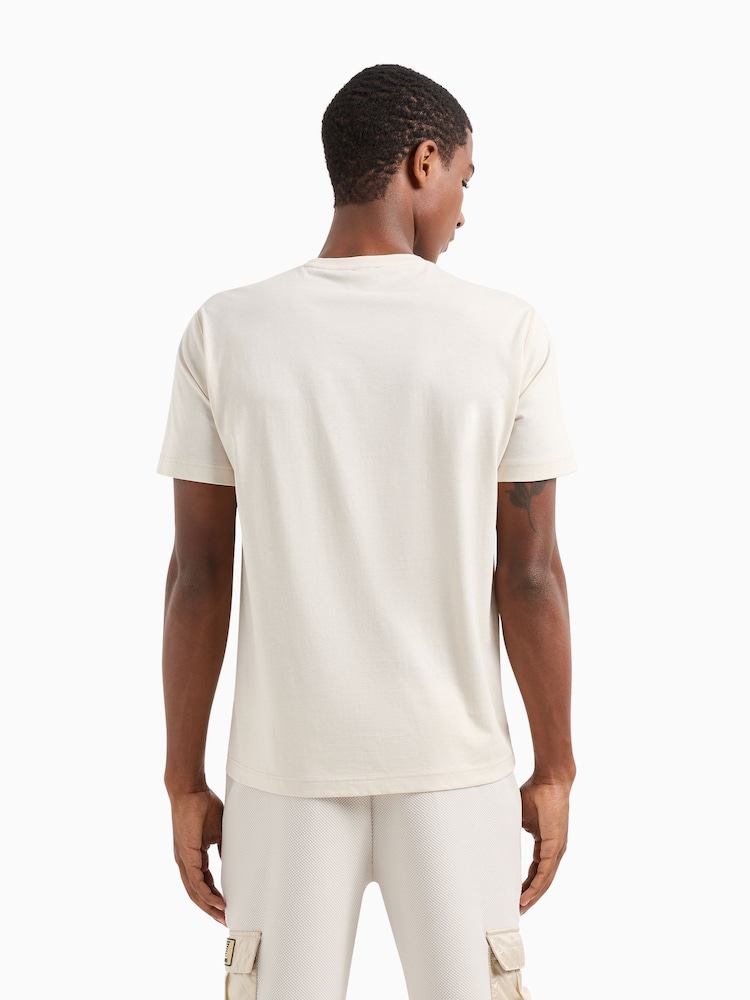 Emporio Armani EA7 Relaxed Fit Box Logo T-Shirt - Image 2 of 7