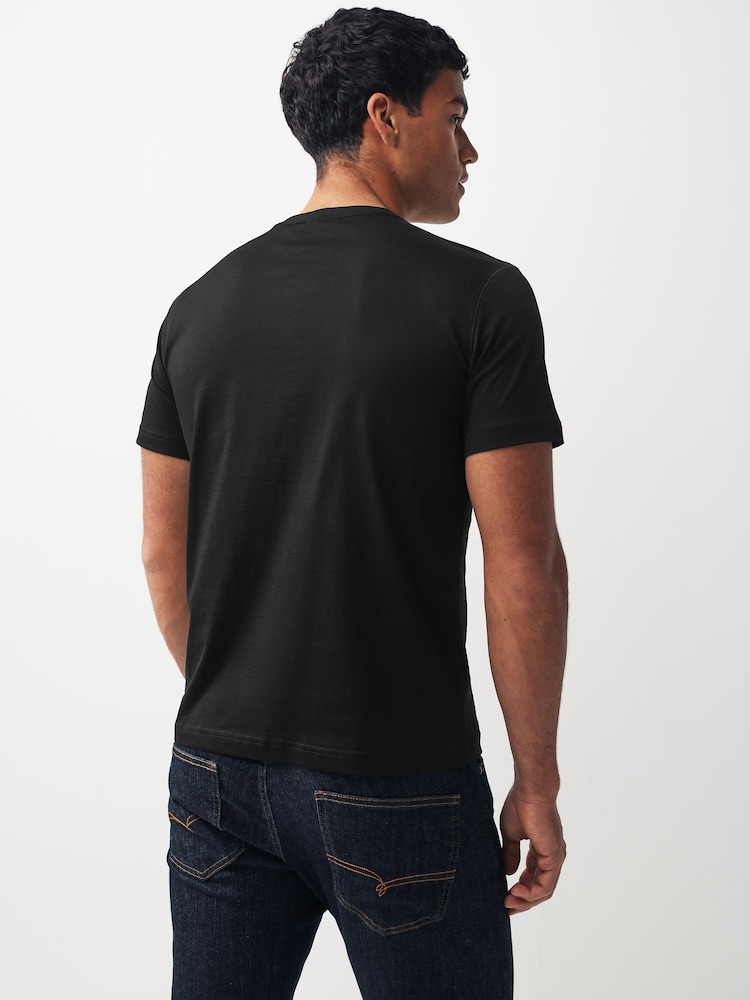 Emporio Armani EA7 Relaxed Fit Box Logo T-Shirt - Image 2 of 4