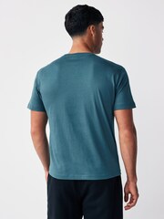 Emporio Armani EA7 Relaxed Fit Box Logo T-Shirt - Image 2 of 3