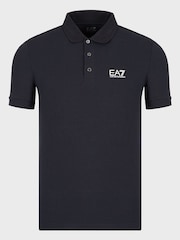 Emporio Armani EA7 Core ID Stretch Cotton Polo Shirt - Image 5 of 6