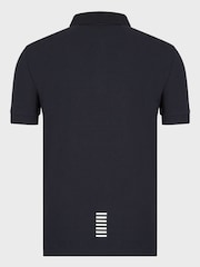 Emporio Armani EA7 Core ID Stretch Cotton Polo Shirt - Image 6 of 6
