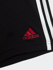 Schwarz/Weiß - adidas Sportswear Essentials Lineage T-Shirt und Shorts aus Bio-Baumwolle im Set - Bild 5 von 6