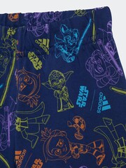 adidas White/Blue Sportswear Adidas X Star Wars Young Jedi T-Shirt Set - Image 6 of 6