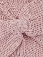 Modern Pink Baby Knitted Turban Hat (0mths-3yrs) - Image 2 of 2