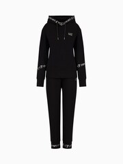 Emporio Armani EA7 Womens Extended Logo Overhead Hooded Tracksuit - Image 5 of 6