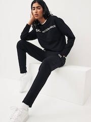 Emporio Armani EA7 Maxi Logo Crew Tracksuit - Image 1 of 8