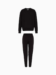 Emporio Armani EA7 Maxi Logo Crew Tracksuit - Image 6 of 8