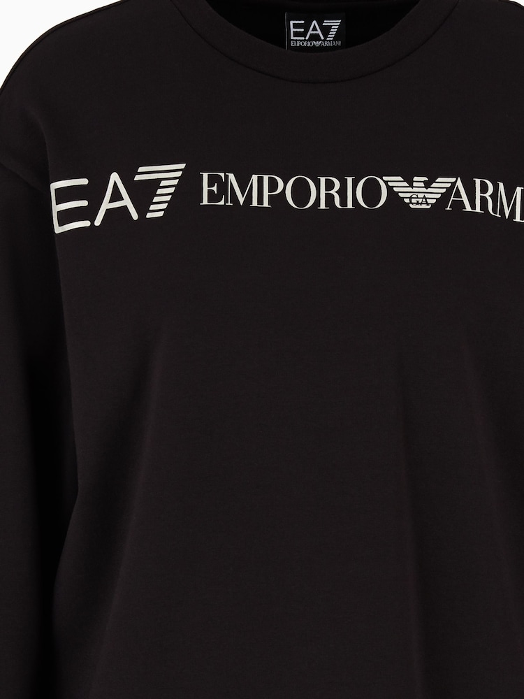Emporio Armani EA7 Maxi Logo Crew Tracksuit - Image 8 of 8
