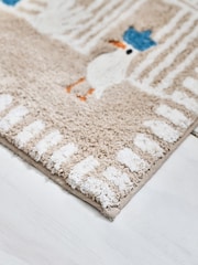 Natural Beach Huts Bath Mat - Image 2 of 4