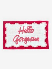 Pink Hello Gorgeous Bath Mat - Image 3 of 3