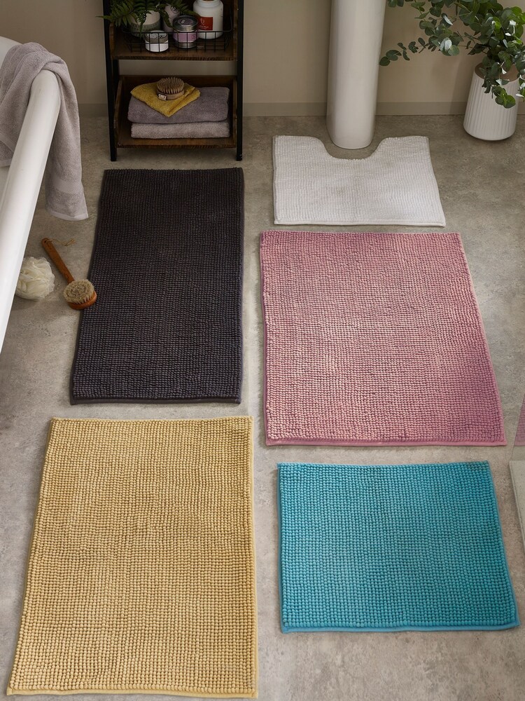 Green Geo Tile Bath Mat - Image 4 of 5