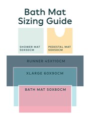 Green Geo Tile Bath Mat - Image 5 of 5