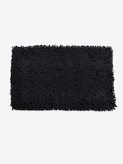 Black Super Plush Bath Bobble Mat - Image 3 of 5