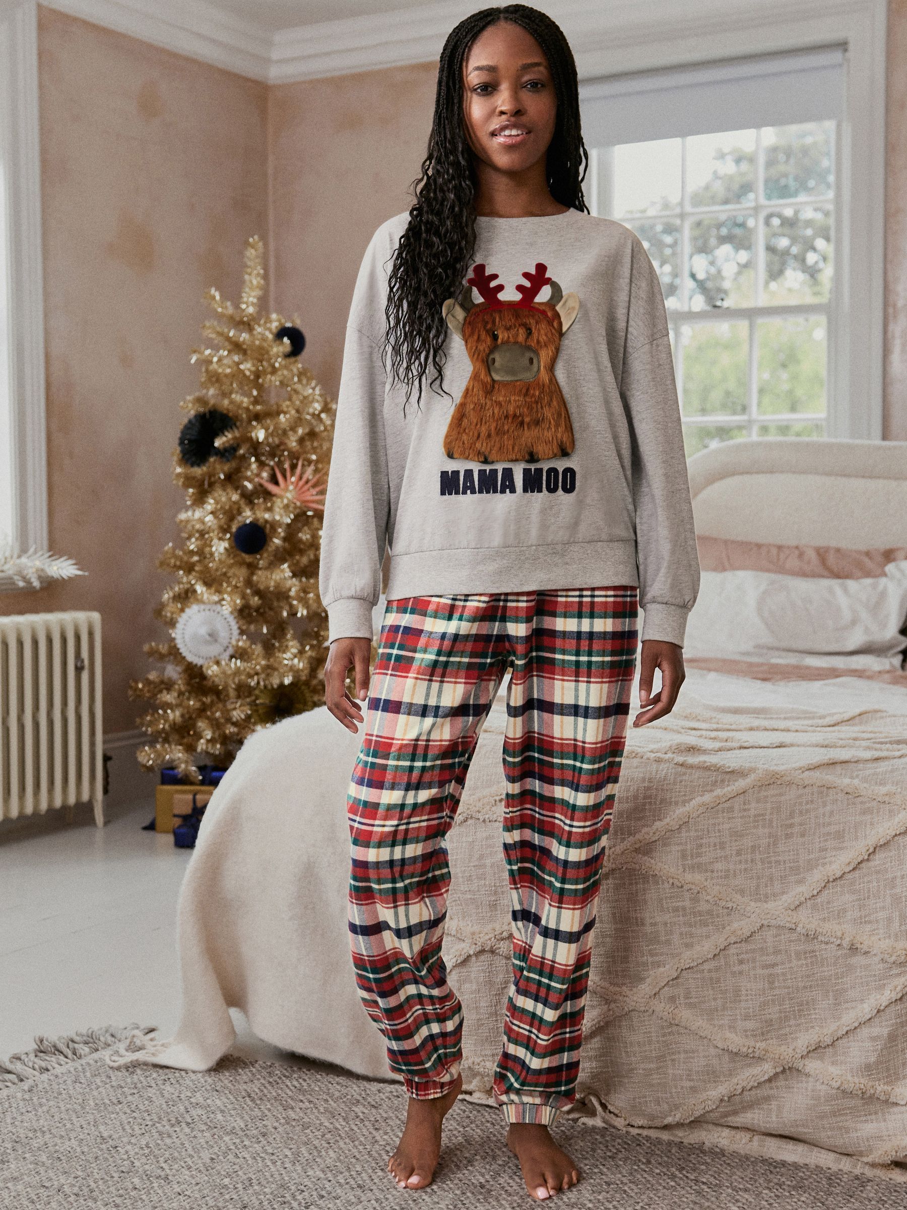Womens cosy nightwear clearance