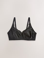 Black/White/Praline Nude Total Support Full Cup Non-Wired Lace Ultimate Comfort Bras 3 Pack - Image 11 of 14