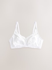 Black/White/Praline Nude Total Support Full Cup Non-Wired Lace Ultimate Comfort Bras 3 Pack - Image 13 of 14