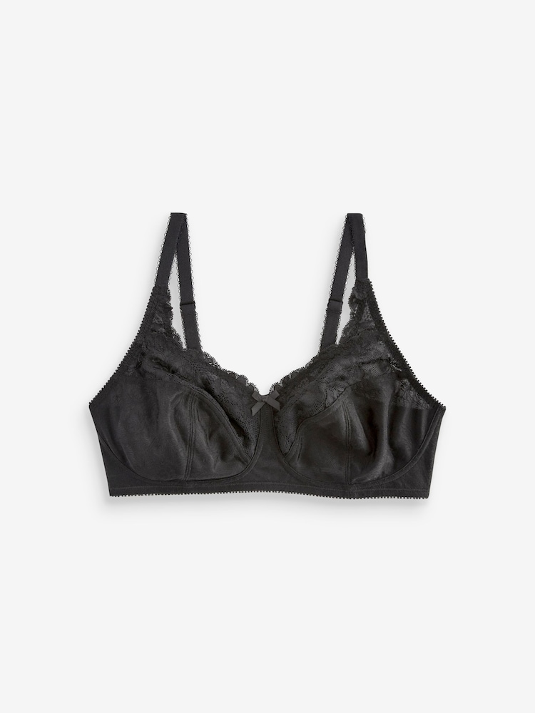 Noir/Blanc/Ppraline Nude - Lot de soutiens-gorge Total Support Full Cup en 3 Ultimate Comfort - Image 6 of 9