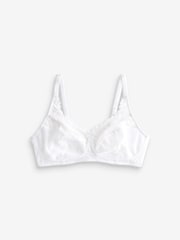 Black/White/Praline Nude Total Support Full Cup Lace Ultimate Comfort Bras B-H 3 Pack - Image 8 of 9