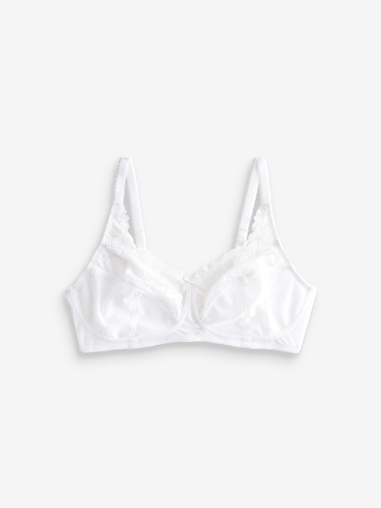 Noir/Blanc/Ppraline Nude - Lot de soutiens-gorge Total Support Full Cup en 3 Ultimate Comfort - Image 8 of 9