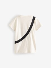 Ecru Short Sleeve Applique Character T-Shirt (3mths-7yrs) - Image 6 of 7