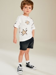 White Star All-Over Print 100% Cotton Short Sleeve T-Shirt (3mths-7yrs) - Image 1 of 6