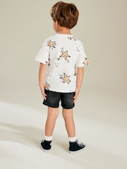 White Star All-Over Print 100% Cotton Short Sleeve T-Shirt (3mths-7yrs) - Image 2 of 6